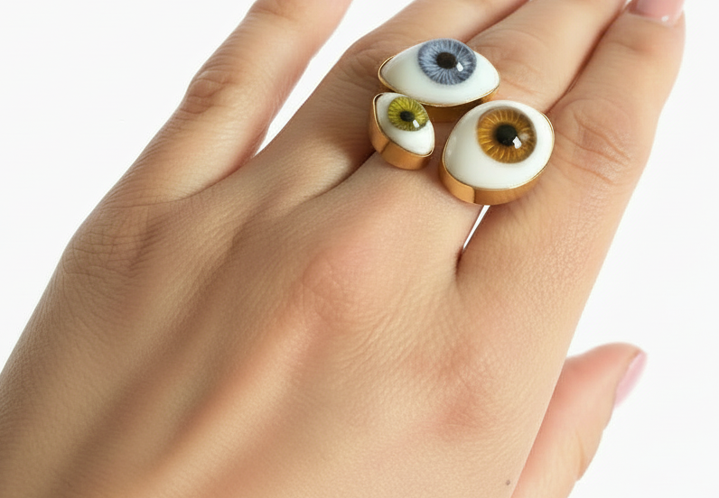 Triple Eye Ring