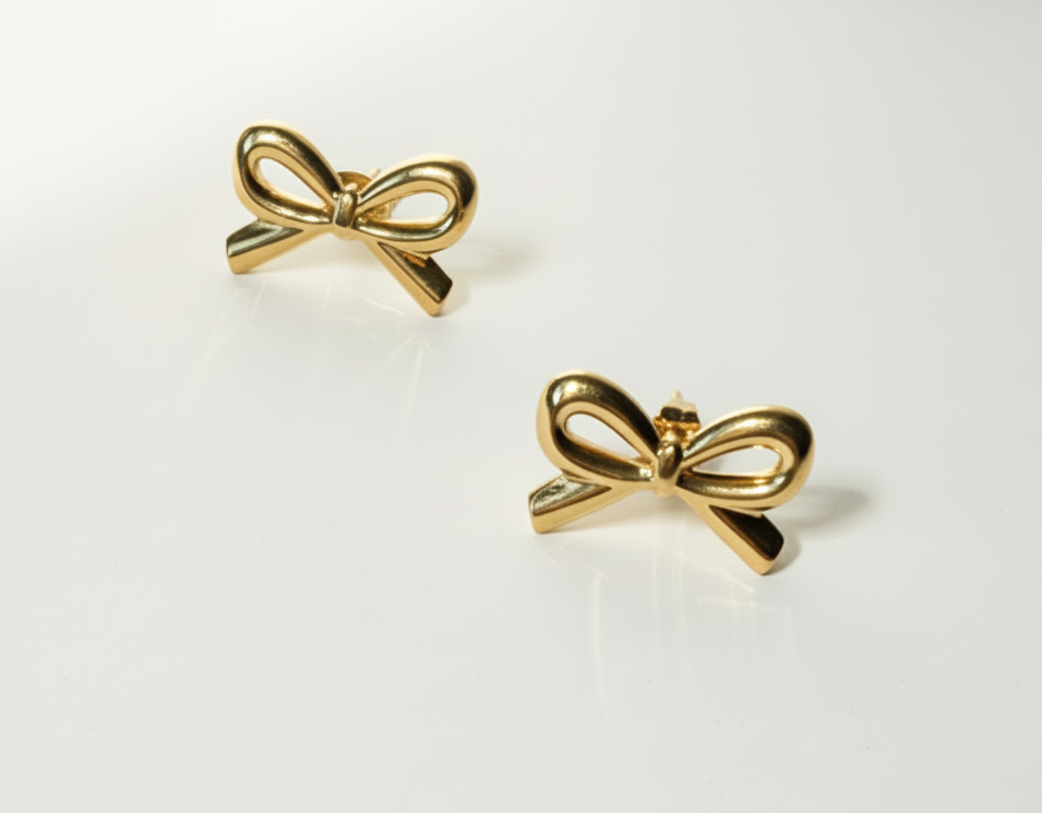 Cute Bow Stud Earrings
