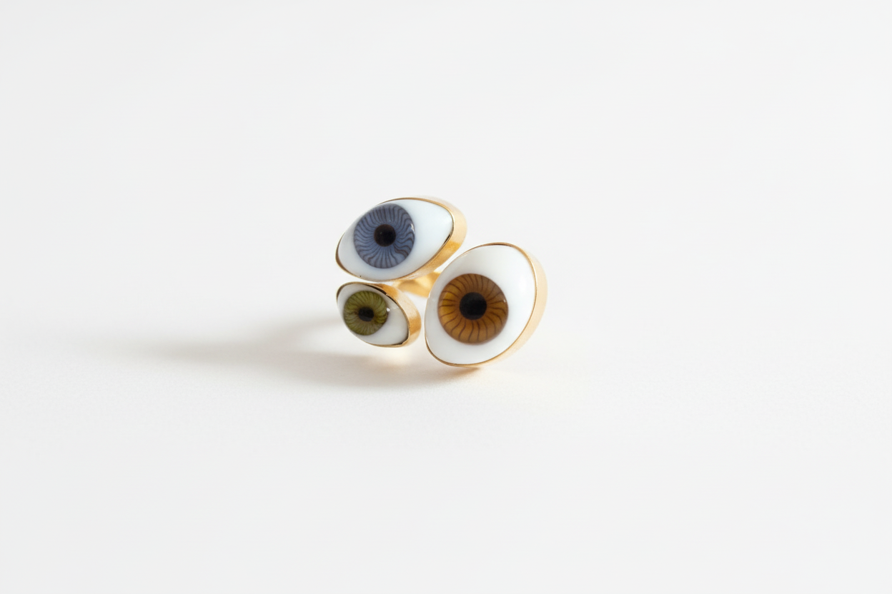 Triple Eye Ring