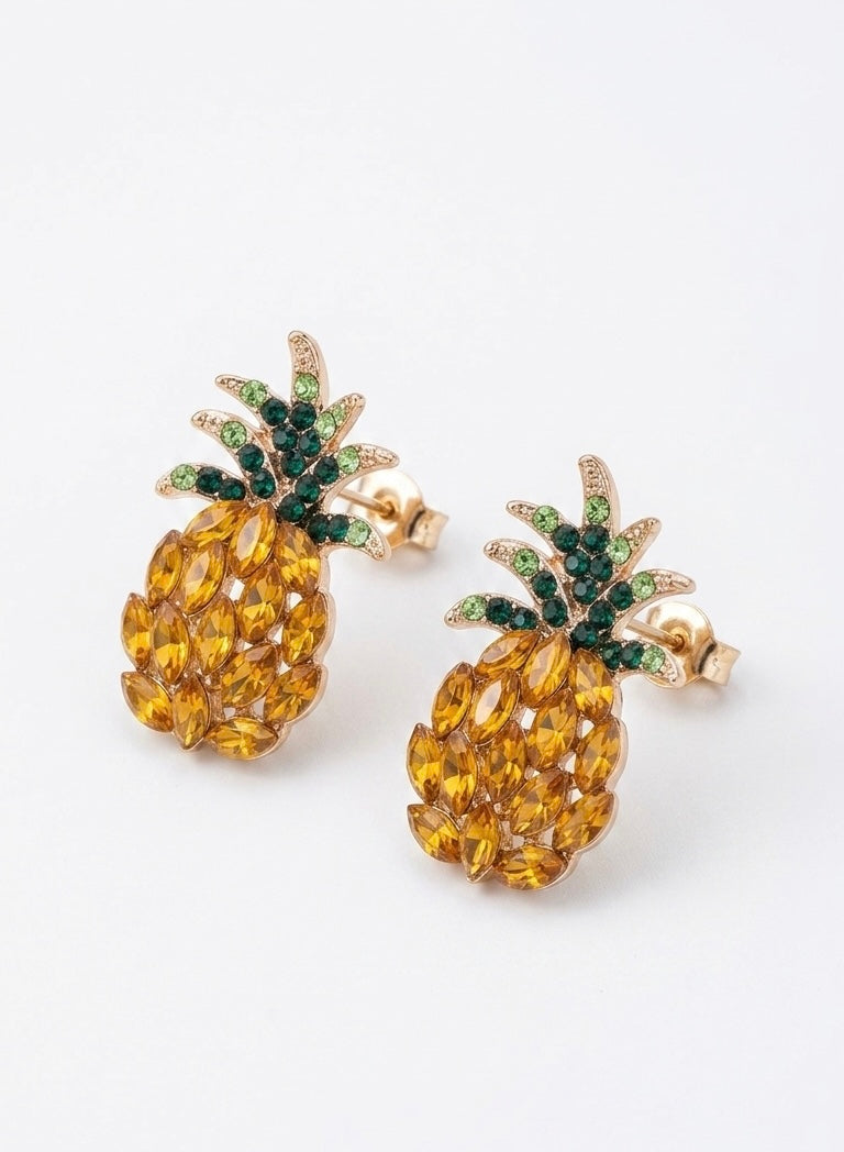 Pineapple Stud Earrings