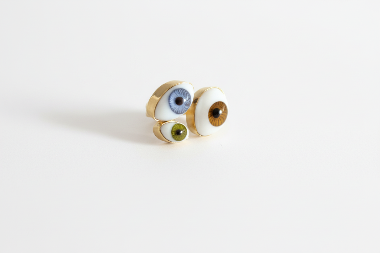 Triple Eye Ring