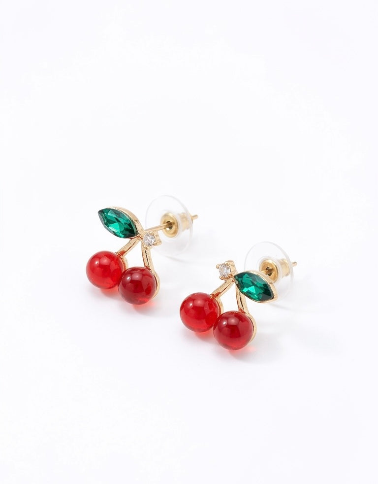 Cherry Stud Earrings