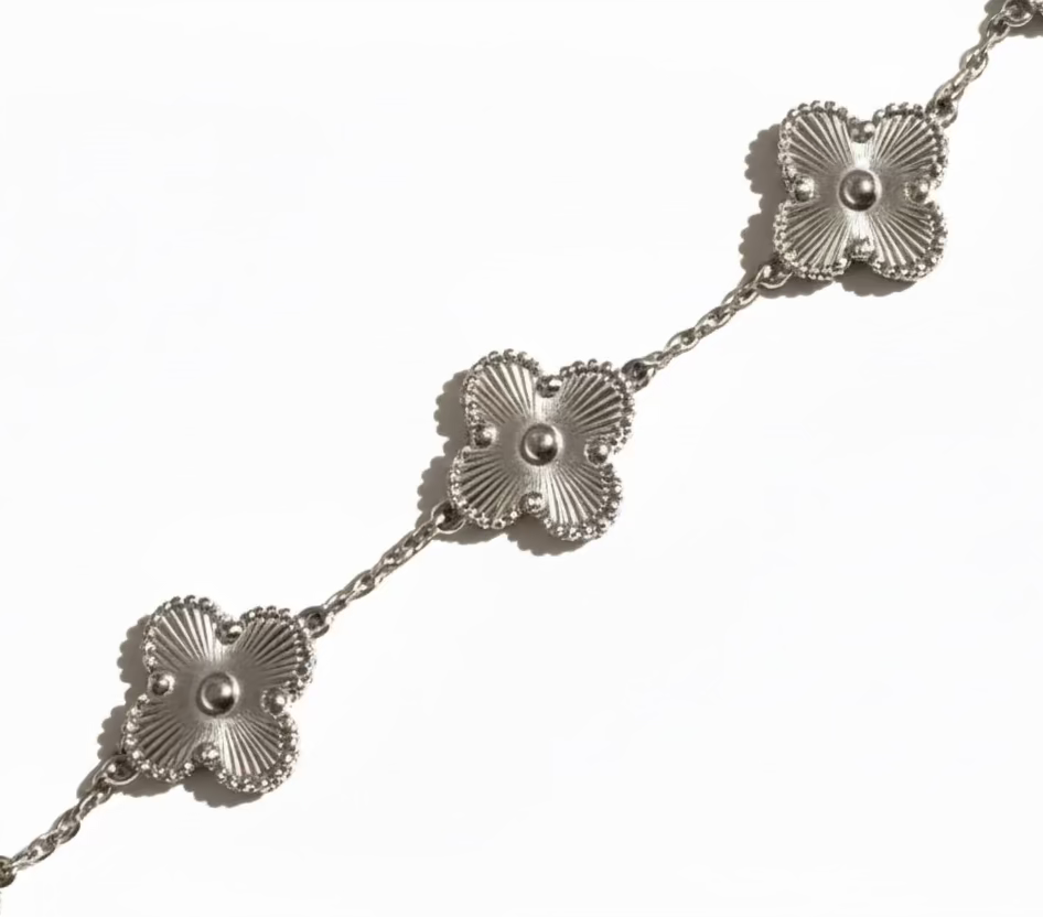 Clover Silver Bracelet