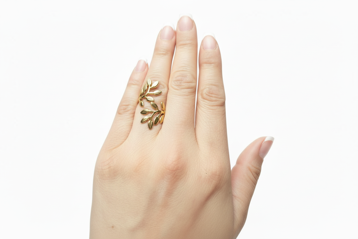 Gold Leaf Ring