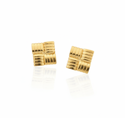 Square earrings